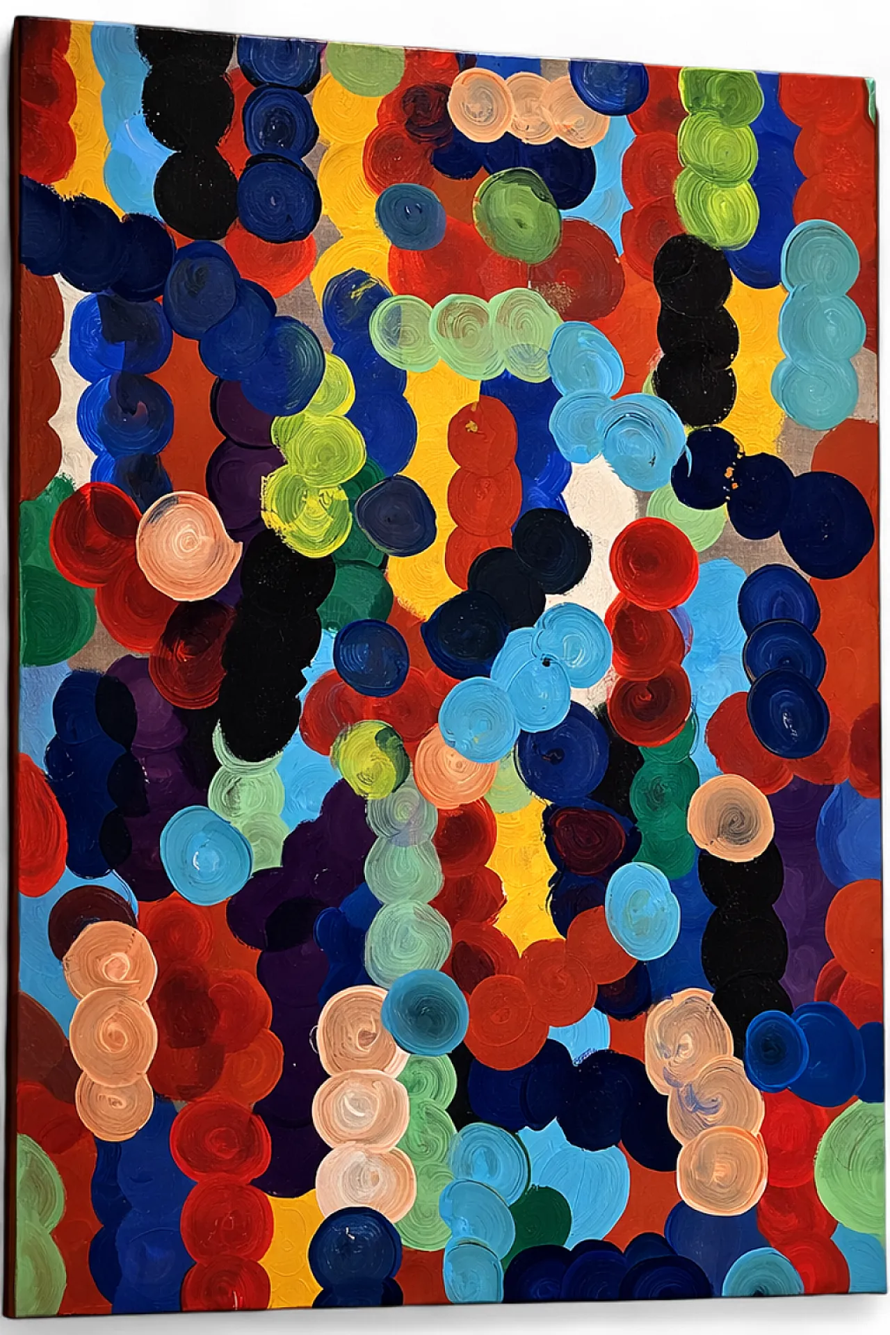 Large Abstract Painting – Constellations in Motion – T.C. Freiberger 8