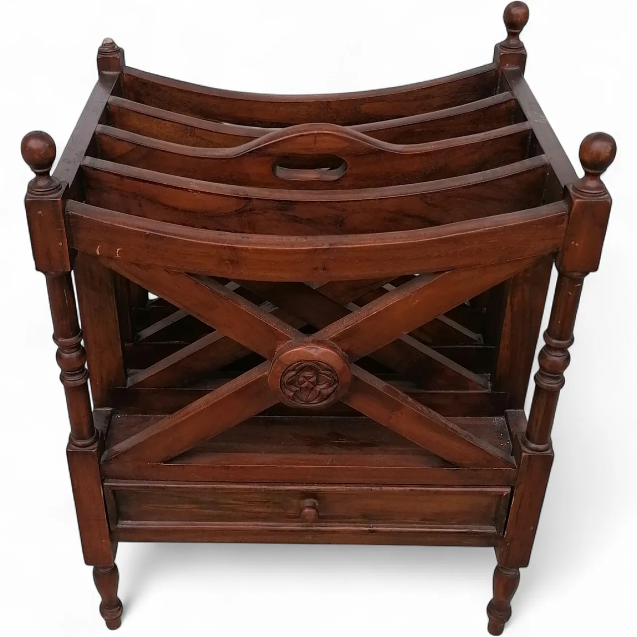 Canterbury sheet music or magazine holder, 18th century 8