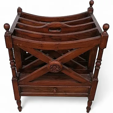 Canterbury sheet music or magazine holder, 18th century