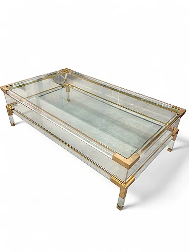 Coffee Table “Maison Jansen Paris” with sliding top, 1970s