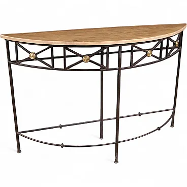 20th century French crescent console
