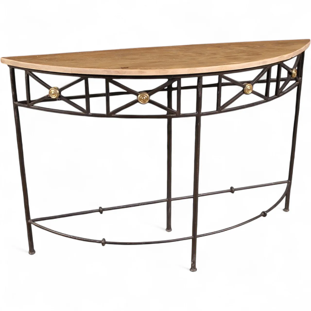 20th century French crescent console 13