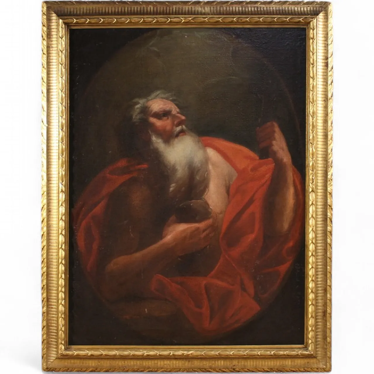 Italian painting Saint Jerome, 17th century 15
