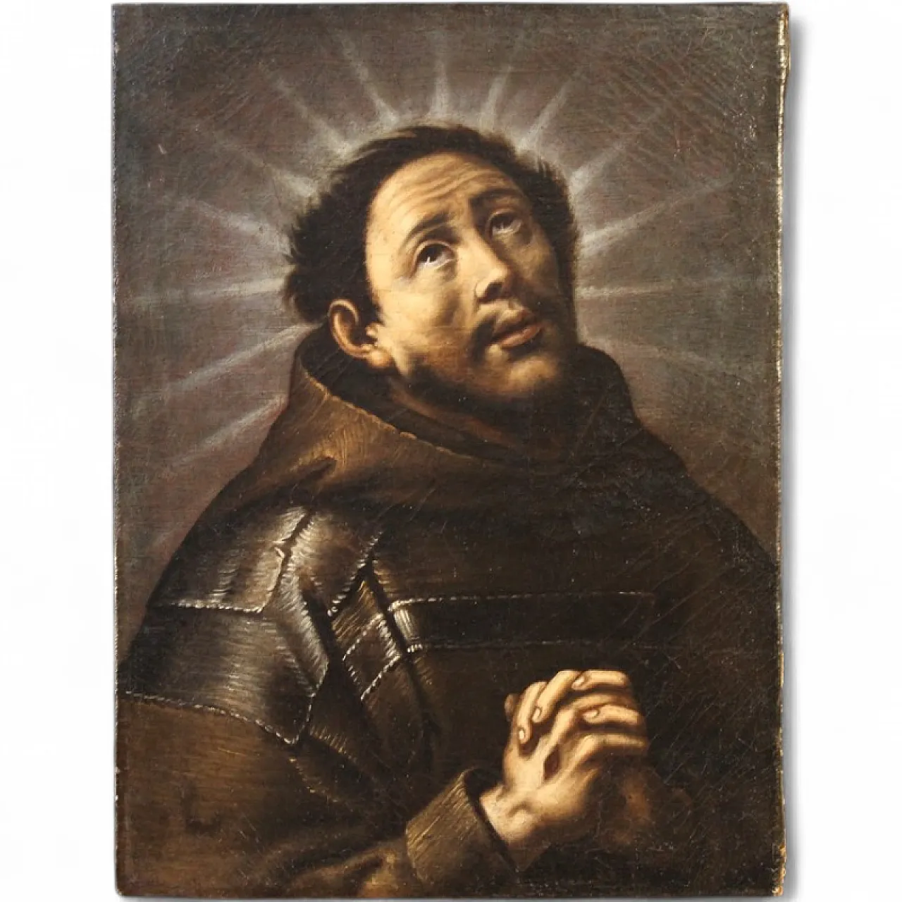 Italian painting Ecstasy of Saint Francis, 18th century 15