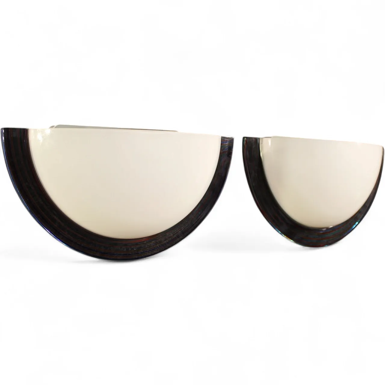 Pair of Italian sconces, 70s 15