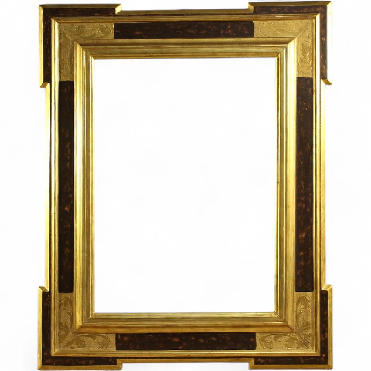 Italian gilded and painted frame, 20th century 14