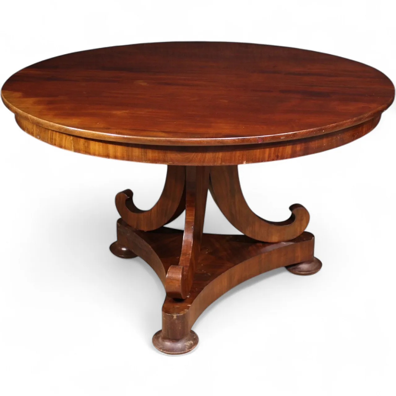 Dutch mahogany table, 19th century 15