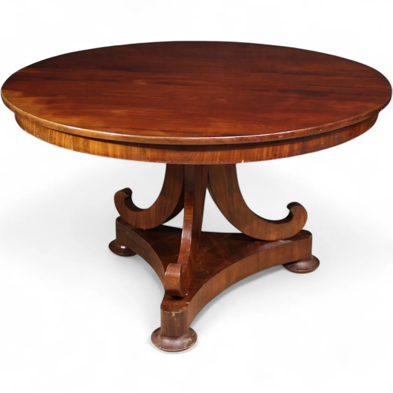 Dutch mahogany table, 19th century 16
