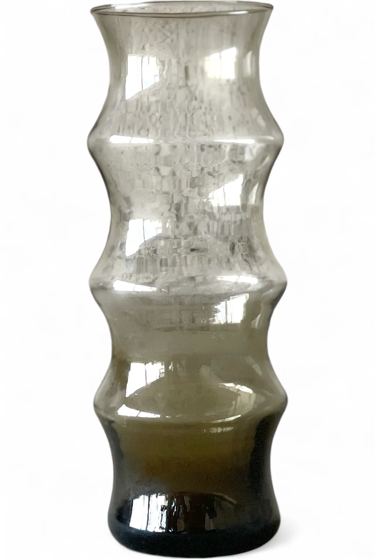 Scandinavian handcrafted vase, 1960s 9