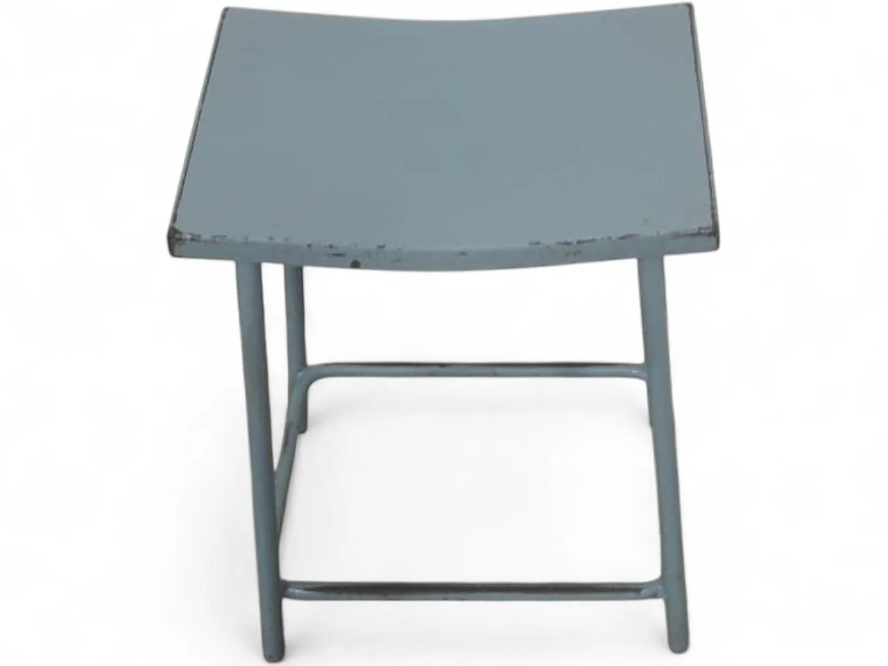 Sgabelli in ferro grigio 1970 13