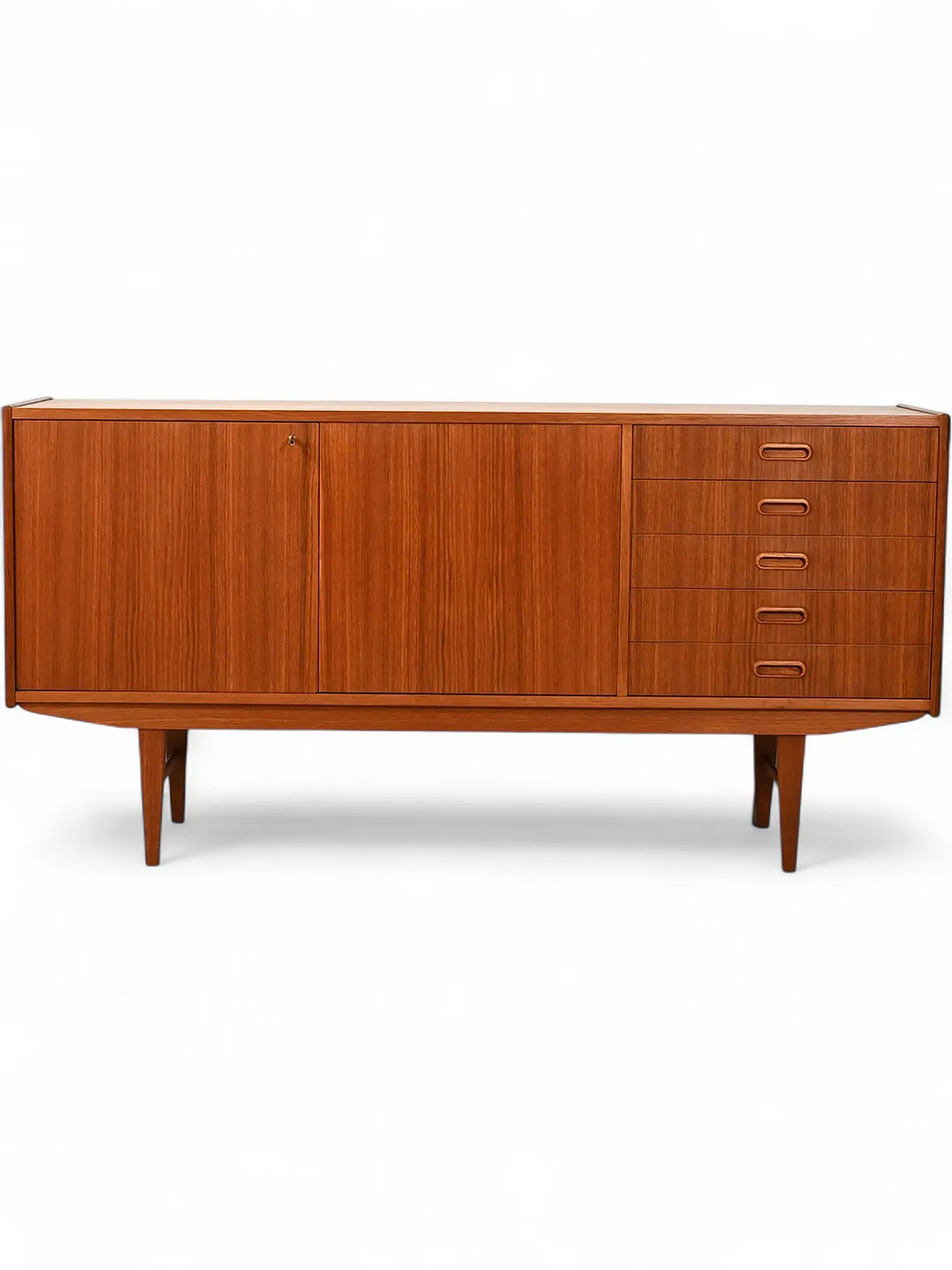 Scandinavian teak sideboard from the 1950s and 1960s 12