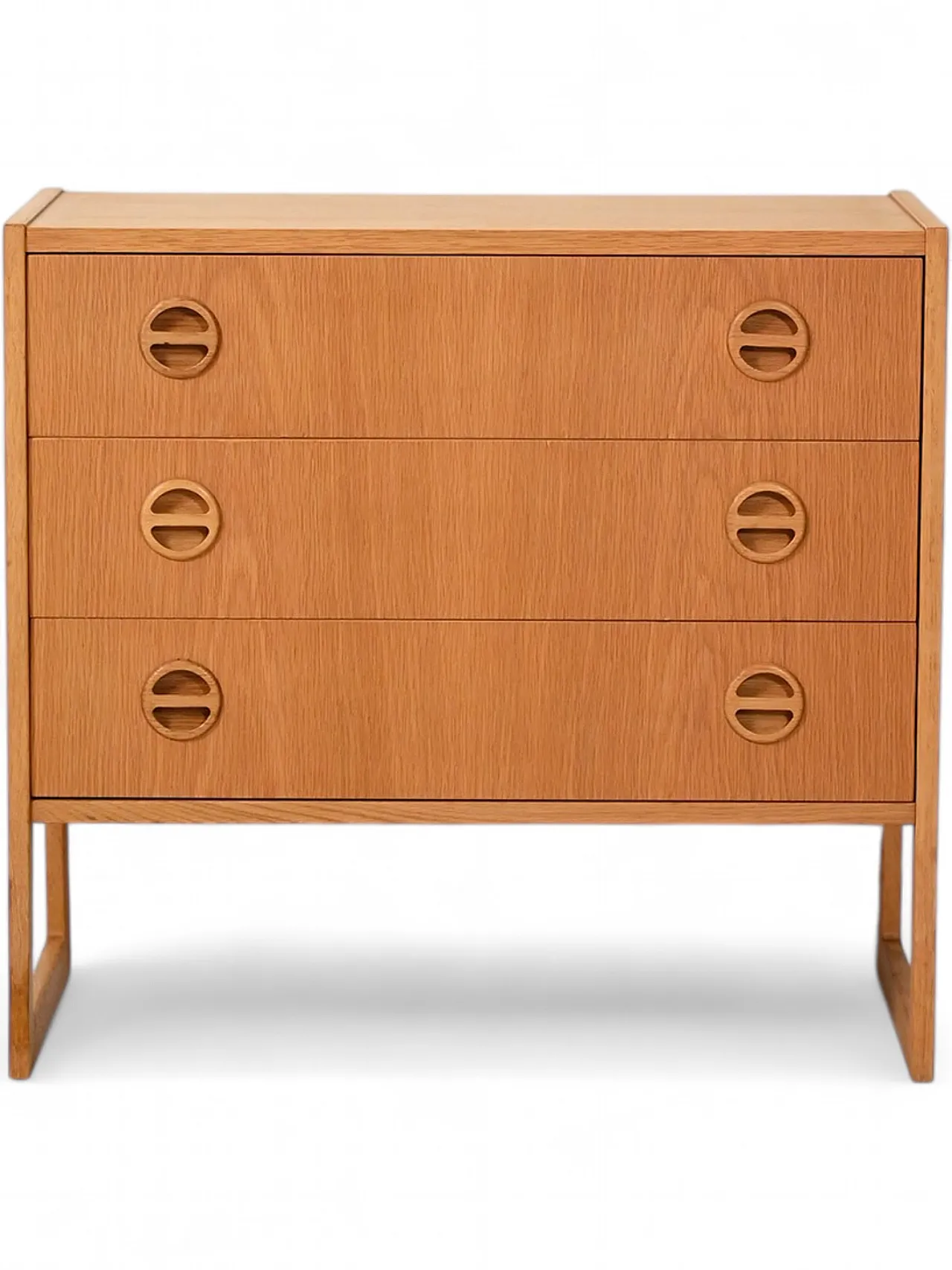 Cassettiera in rovere di Arne Wahl Iversen 11