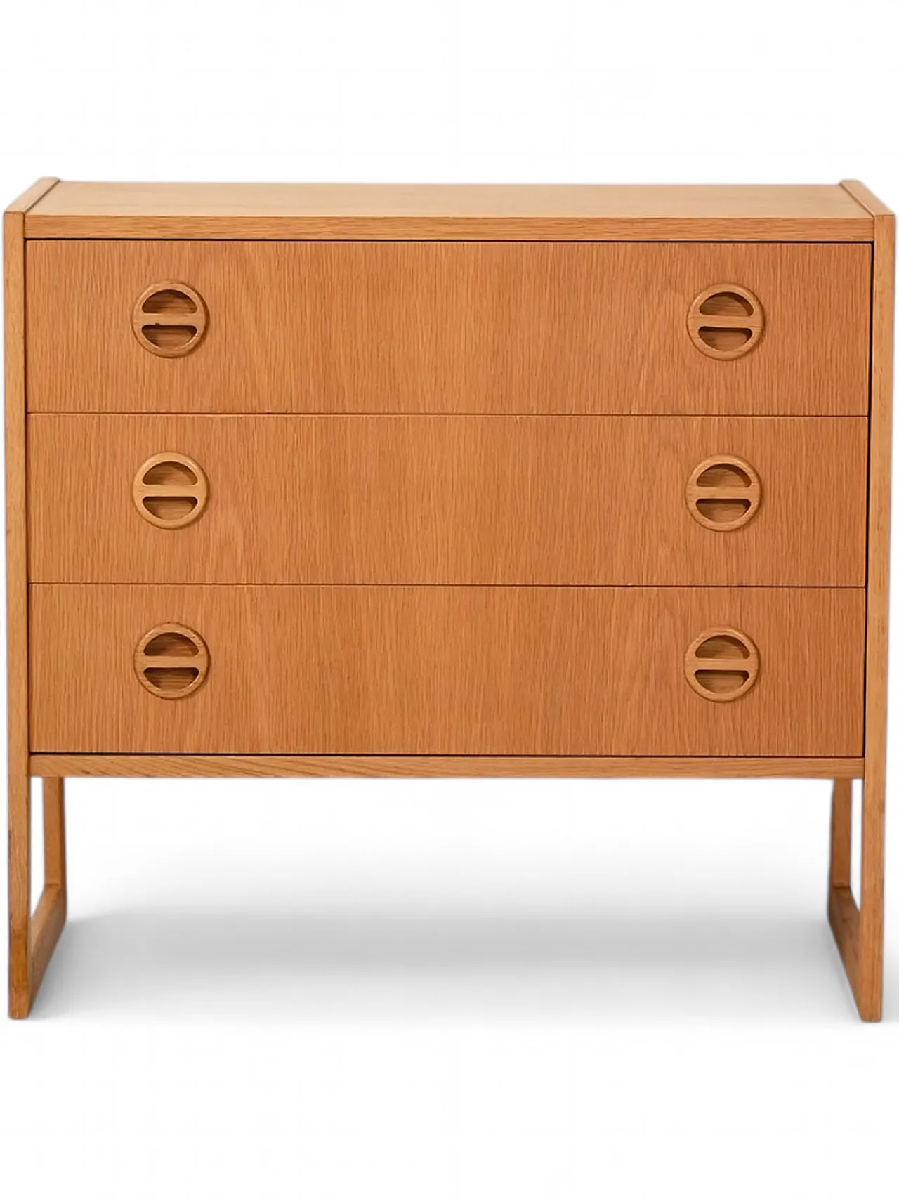 Cassettiera in rovere di Arne Wahl Iversen 12