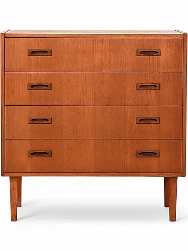 Scandinavian chest of drawers in teak, 1960s