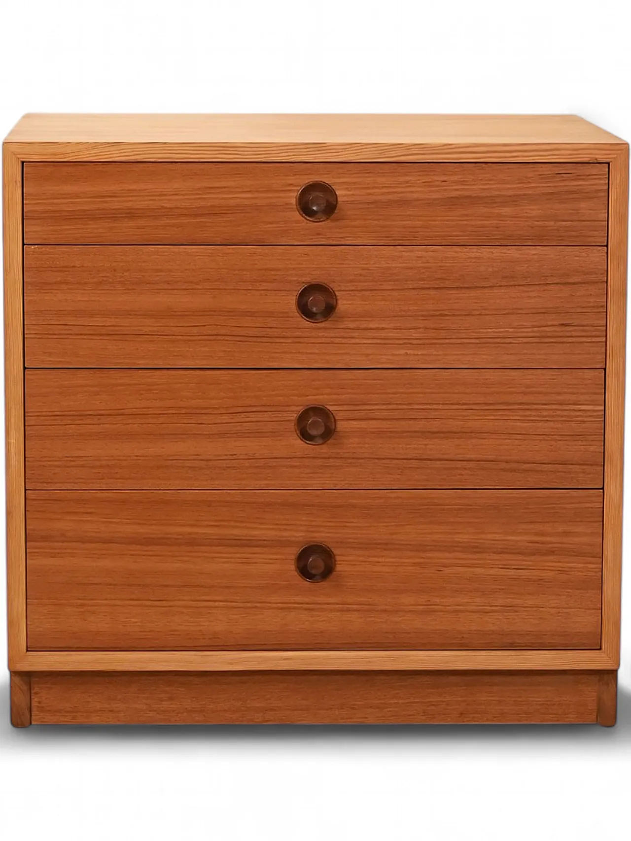 Cassettiera danese in faggio e teak di Børge Mogensen 13