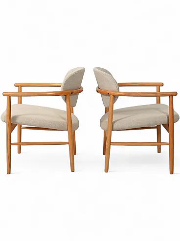 Pair of “Pluto” armchairs by Alf Svensson