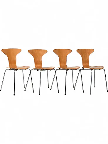 4 Mosquito chairs by Arne Jacobsen, anni '70