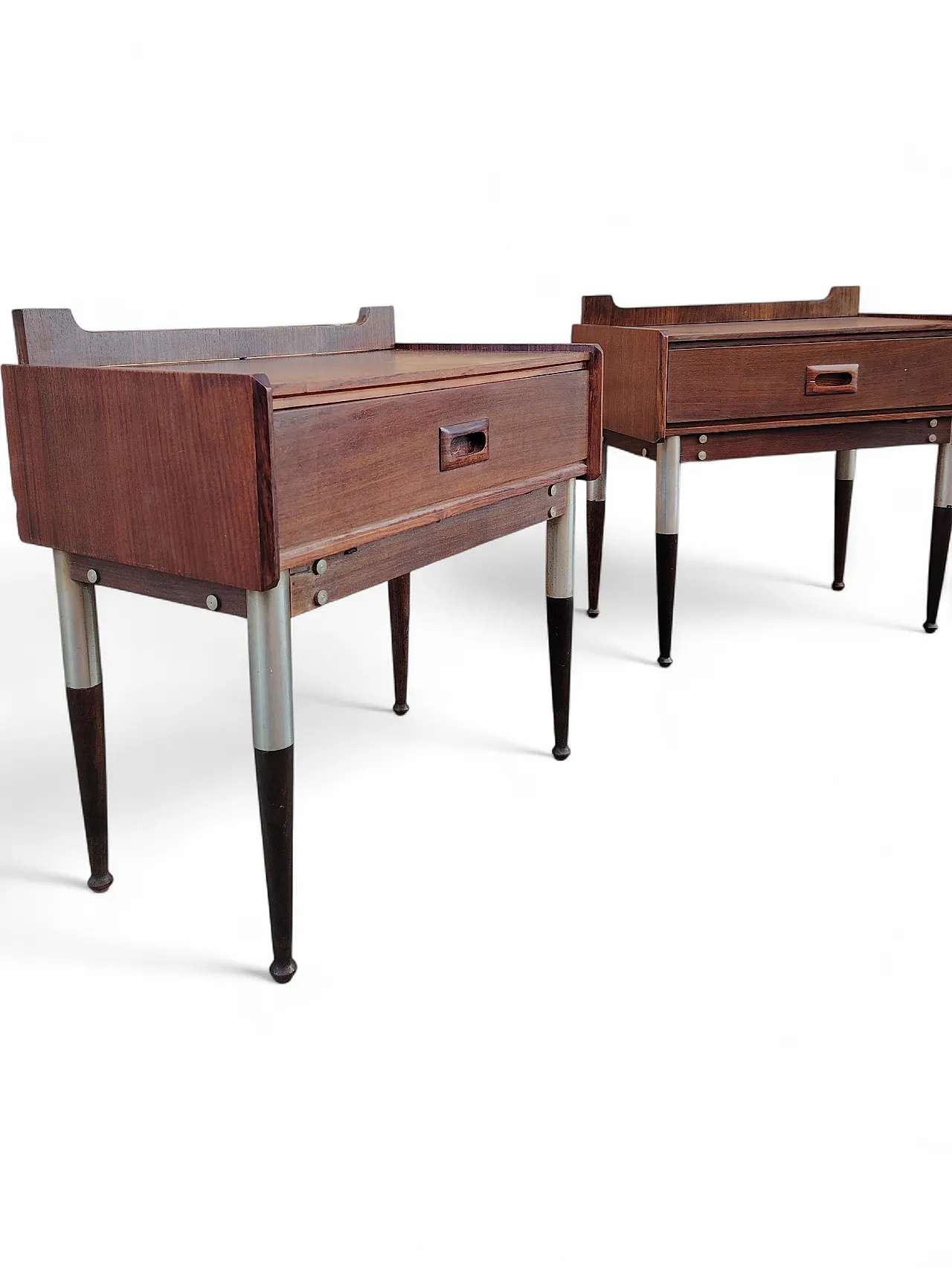 Pair of bedside tables, 60s 11
