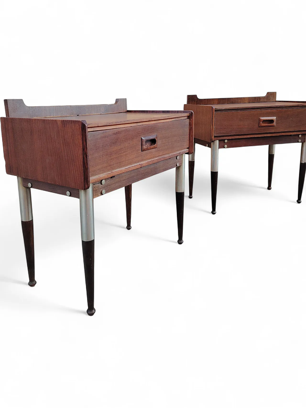 Pair of bedside tables, 60s 12