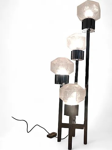 Floor lamp Gaetano Sciolari style, 70s