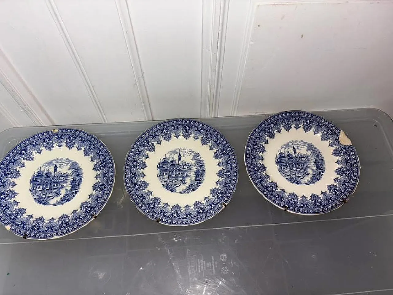 Trio of Laveno dishes, 30s 2