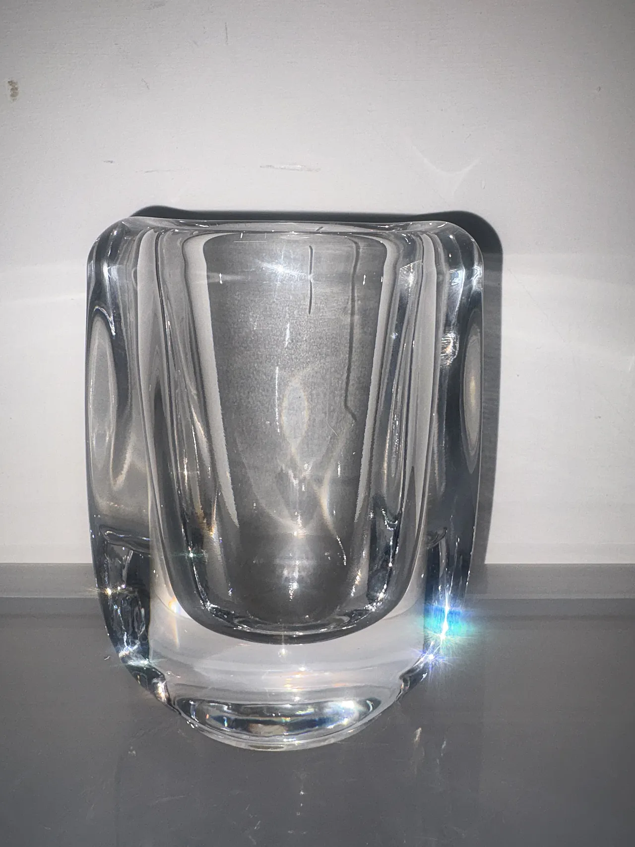Crystal vase, 70s 1