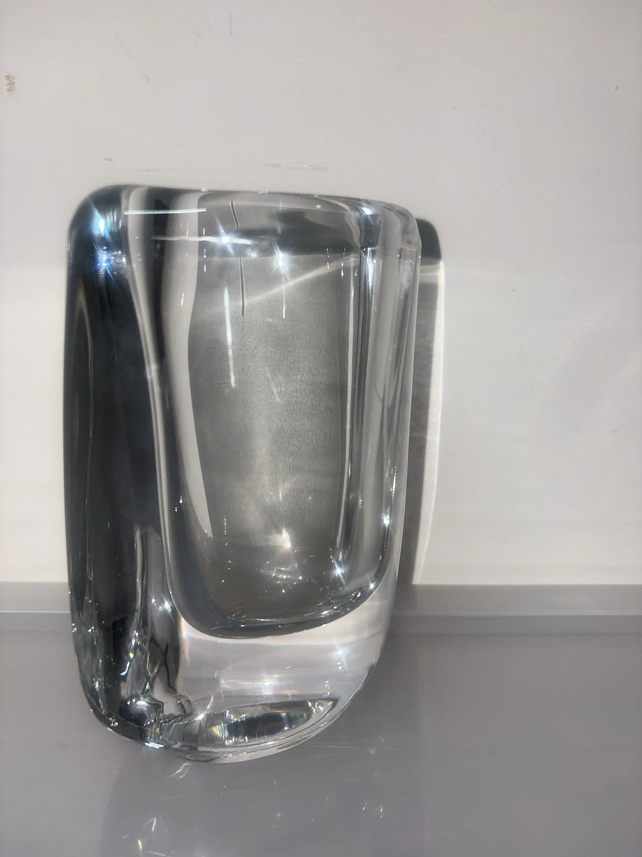 Crystal vase, 70s 2