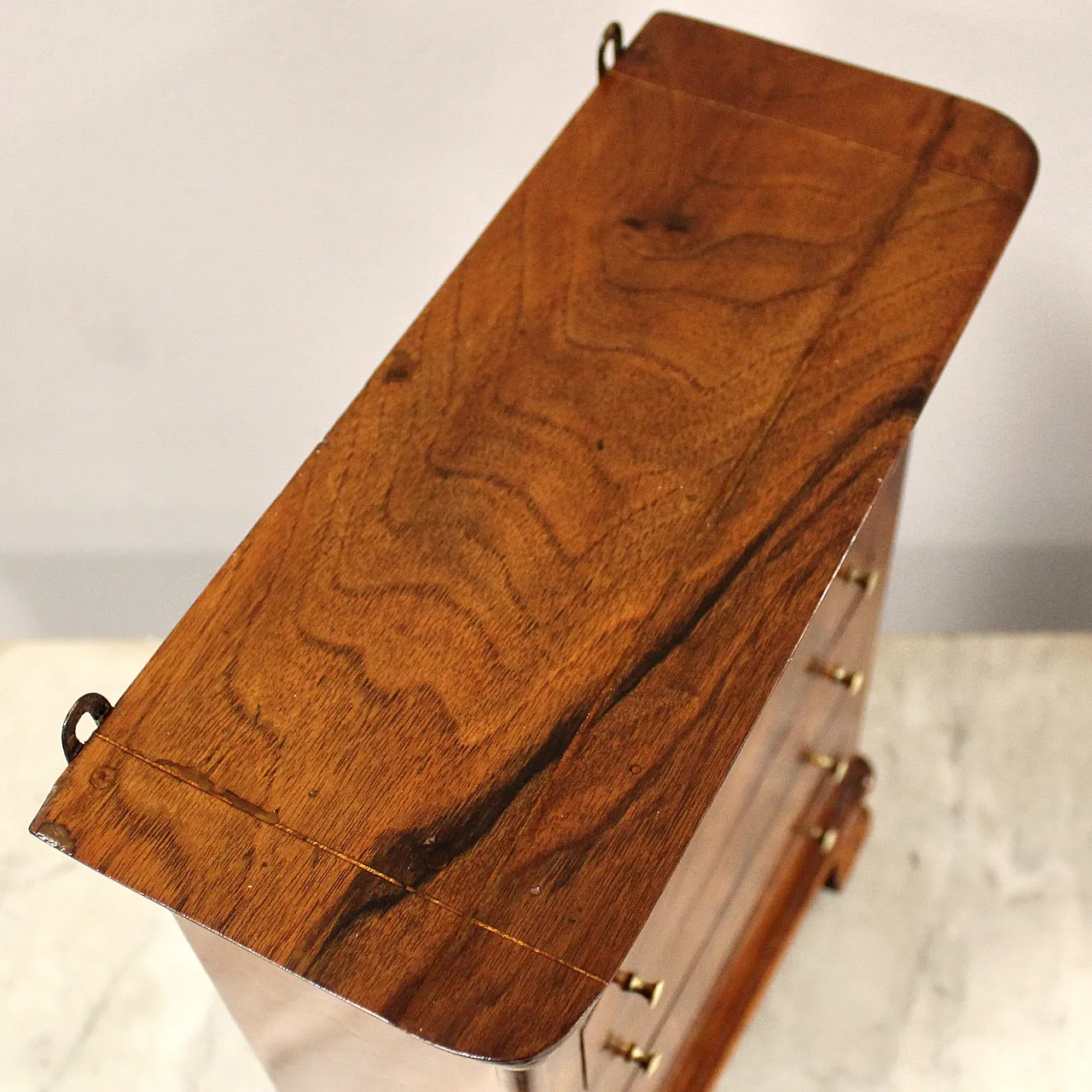 Miniature model of Louis Philippe chest of drawers, 19th century 7