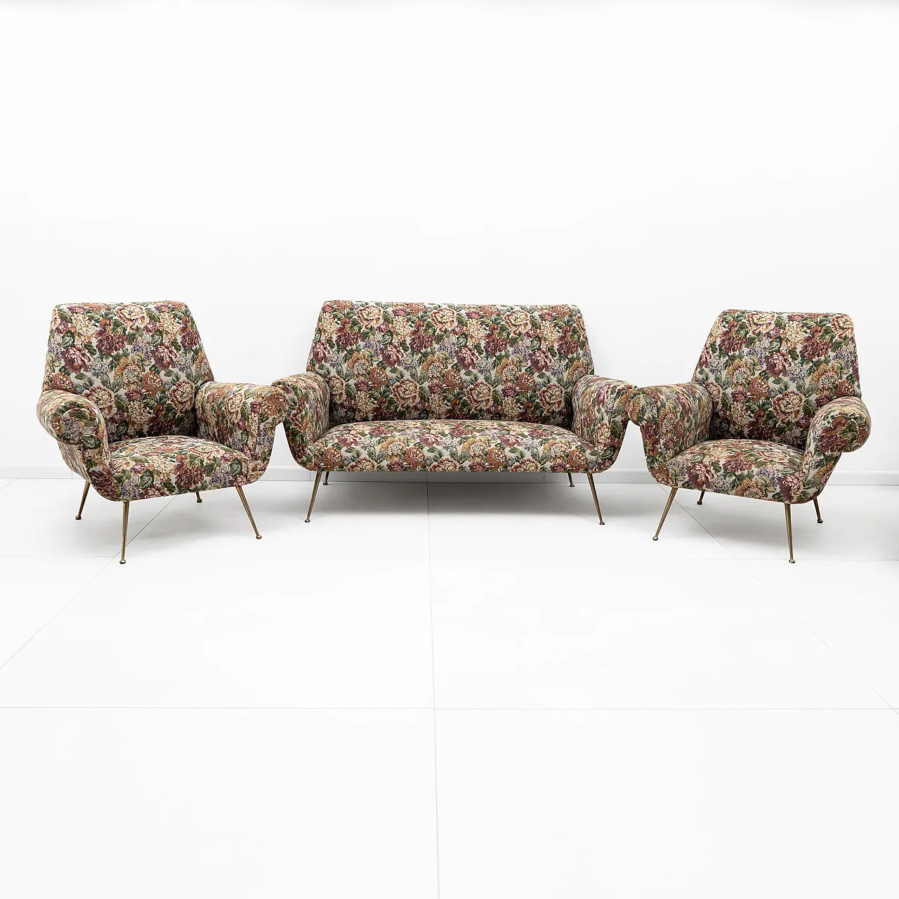 Mid-century modern Italian sofa by Gigi Radice for Minotti, 50s 9