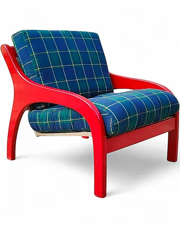 Poltrona Vivalda di Claudio Salocchi per Luigi Sormani, anni '70