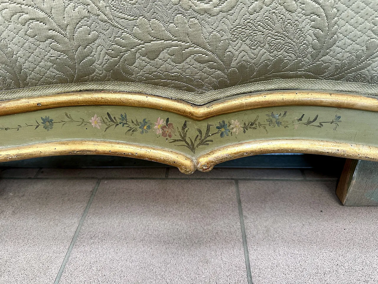 Rare large Venetian double bed or pair of beds, late 19th century 10