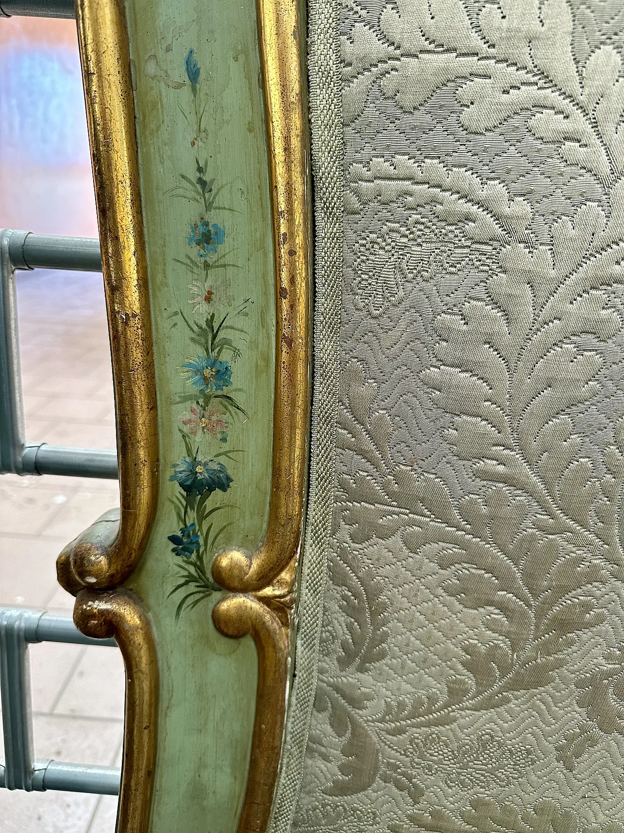 Rare large Venetian double bed or pair of beds, late 19th century 13