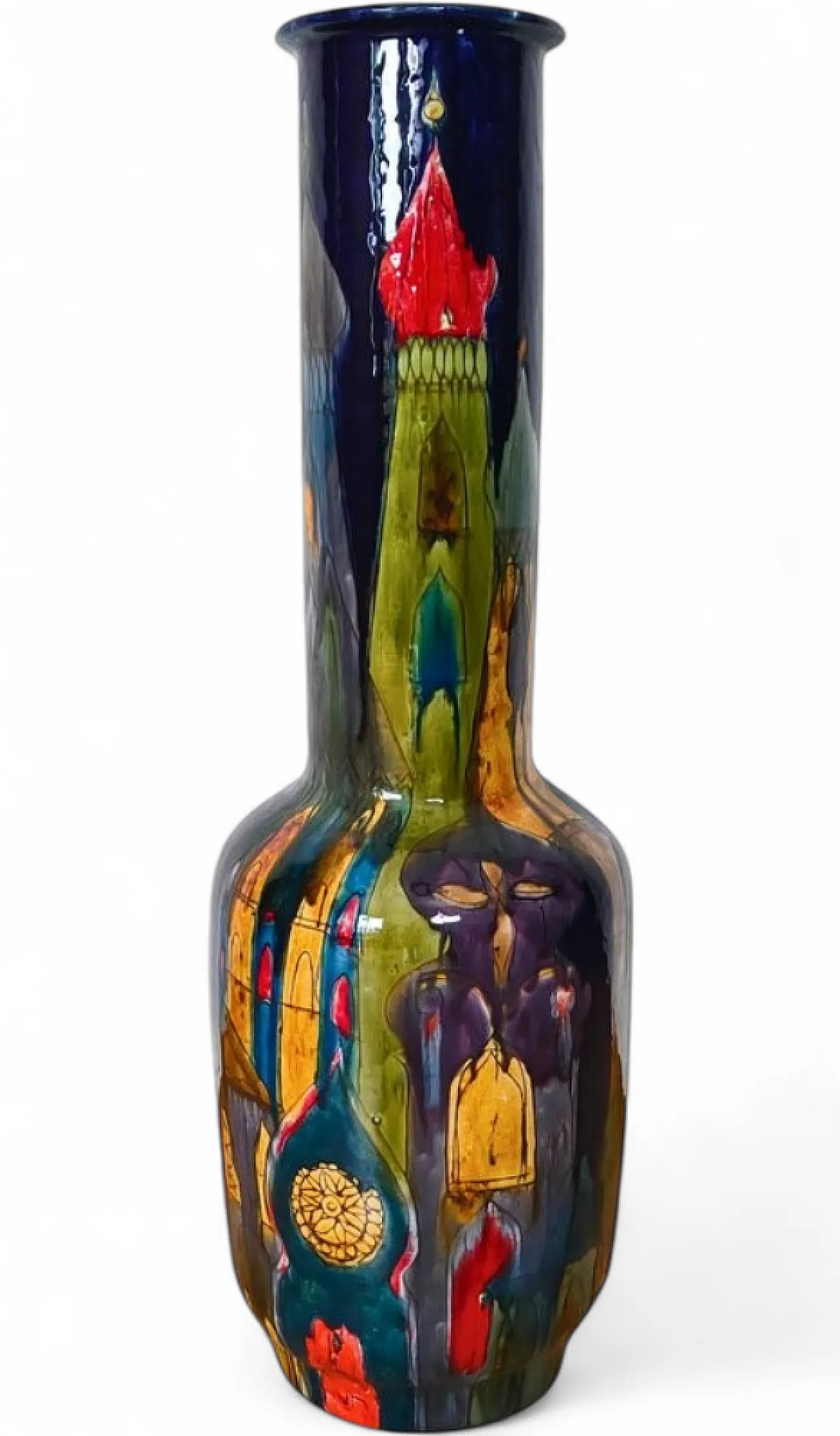 Vaso in ceramica di Elio Schiavon, anni '60 4