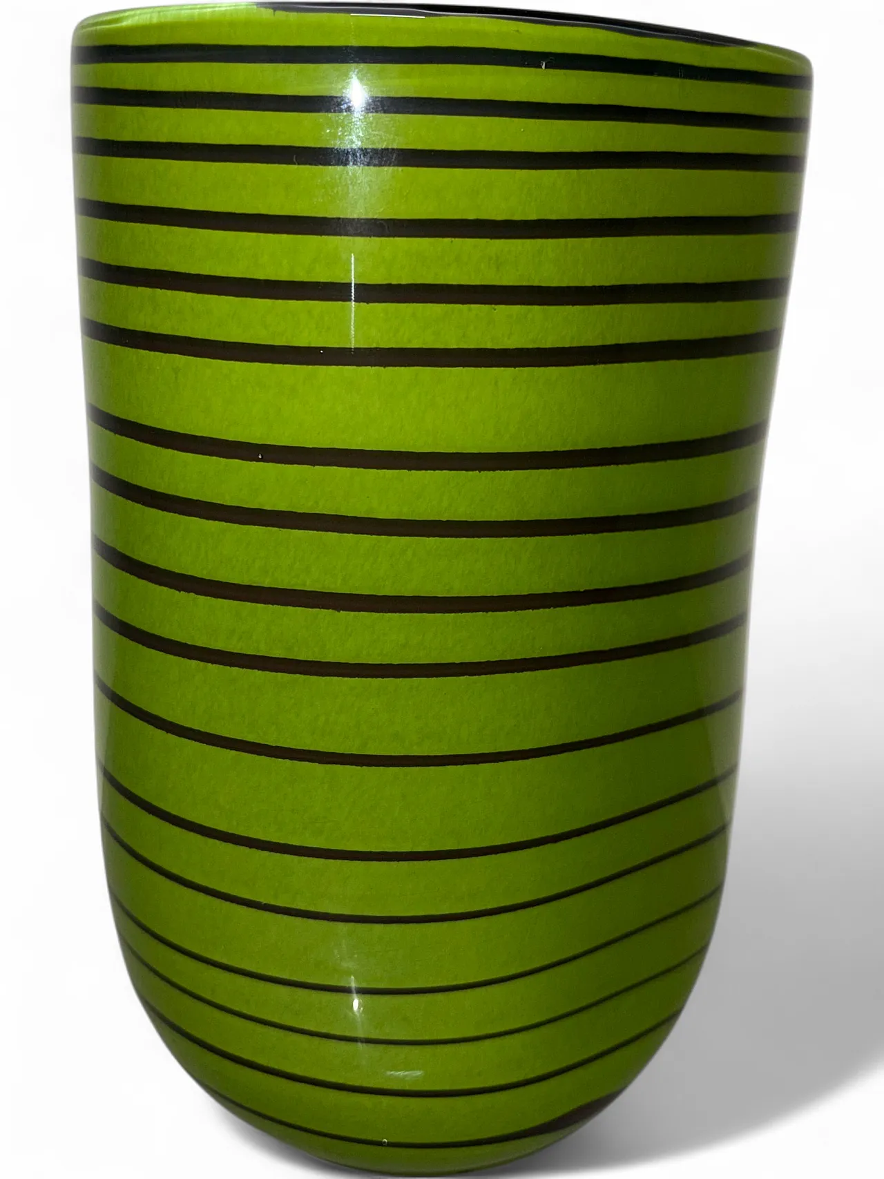 Vaso in vetro di Murano, anni '70 8