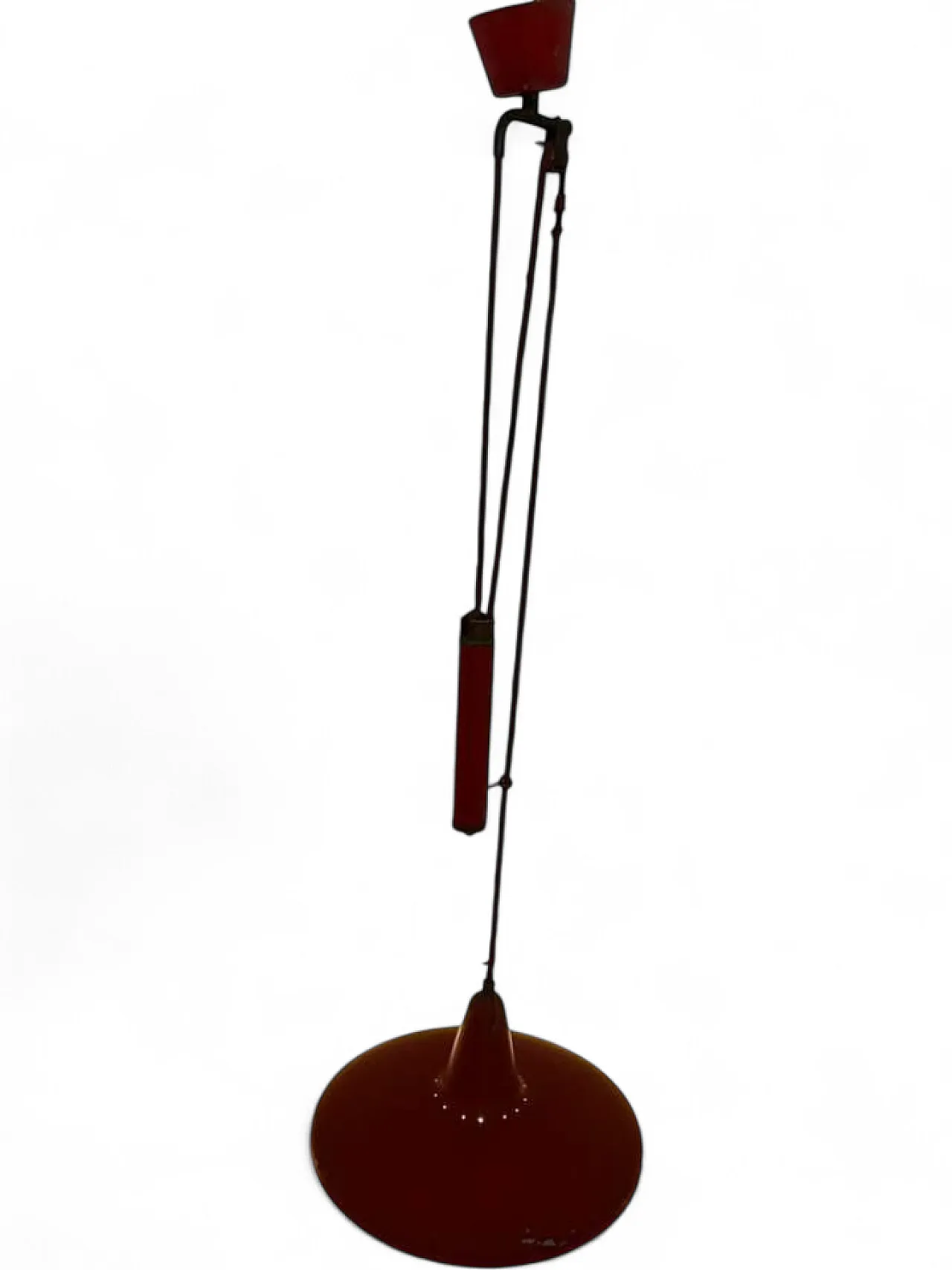 Metal chandelier, 1920s 12