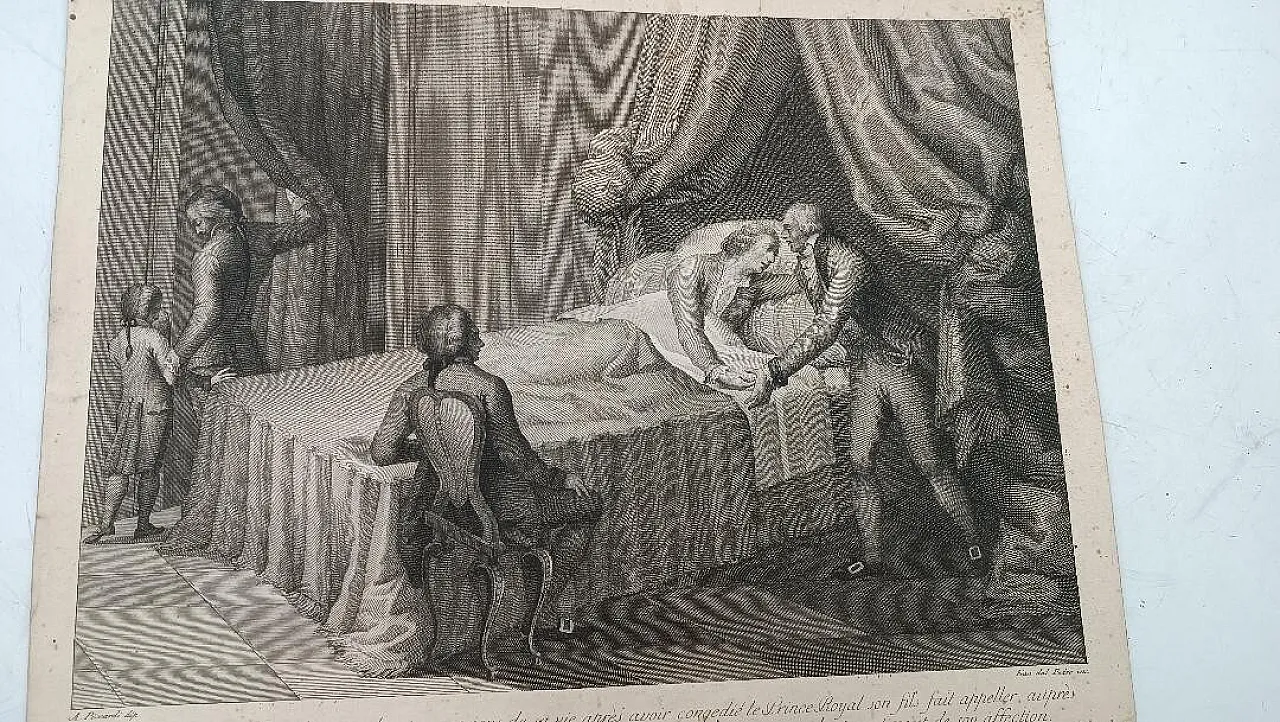 Incisione a bulino di A.Picciardi, '700 2