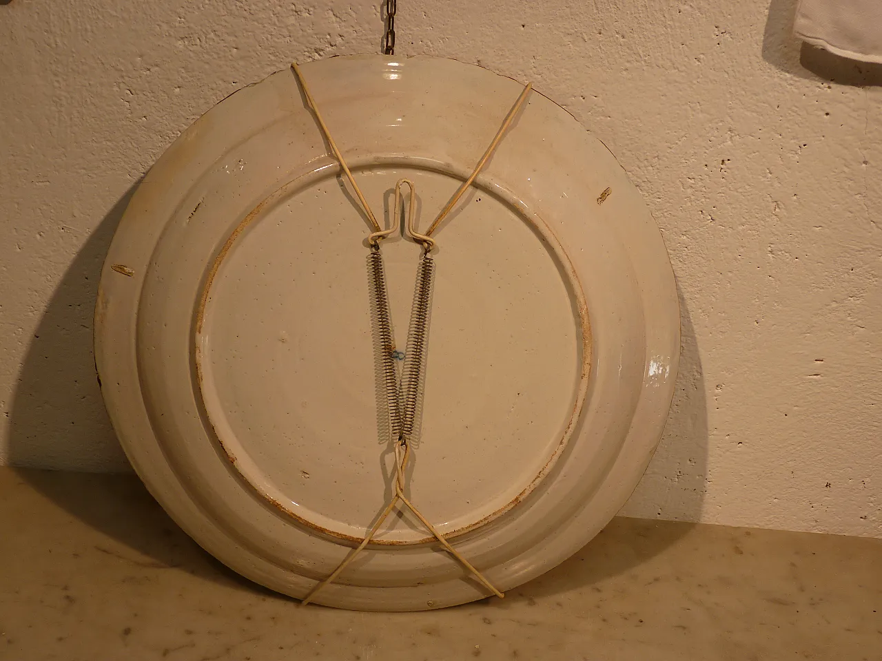 Piatto Maiolica Delft Olanda epoca 700' 4