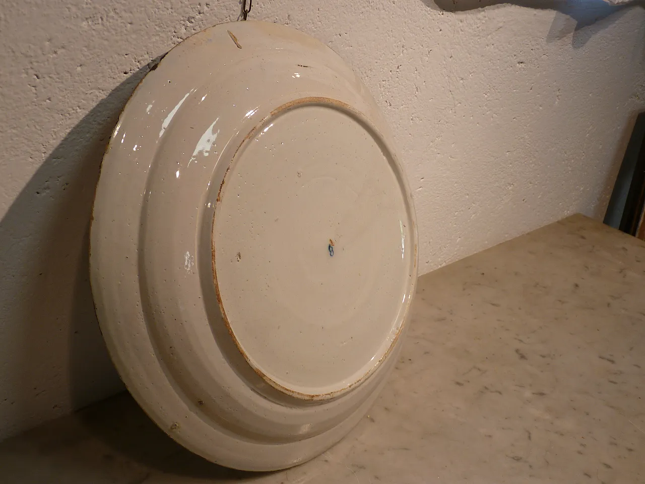 Piatto Maiolica Delft Olanda epoca 700' 6