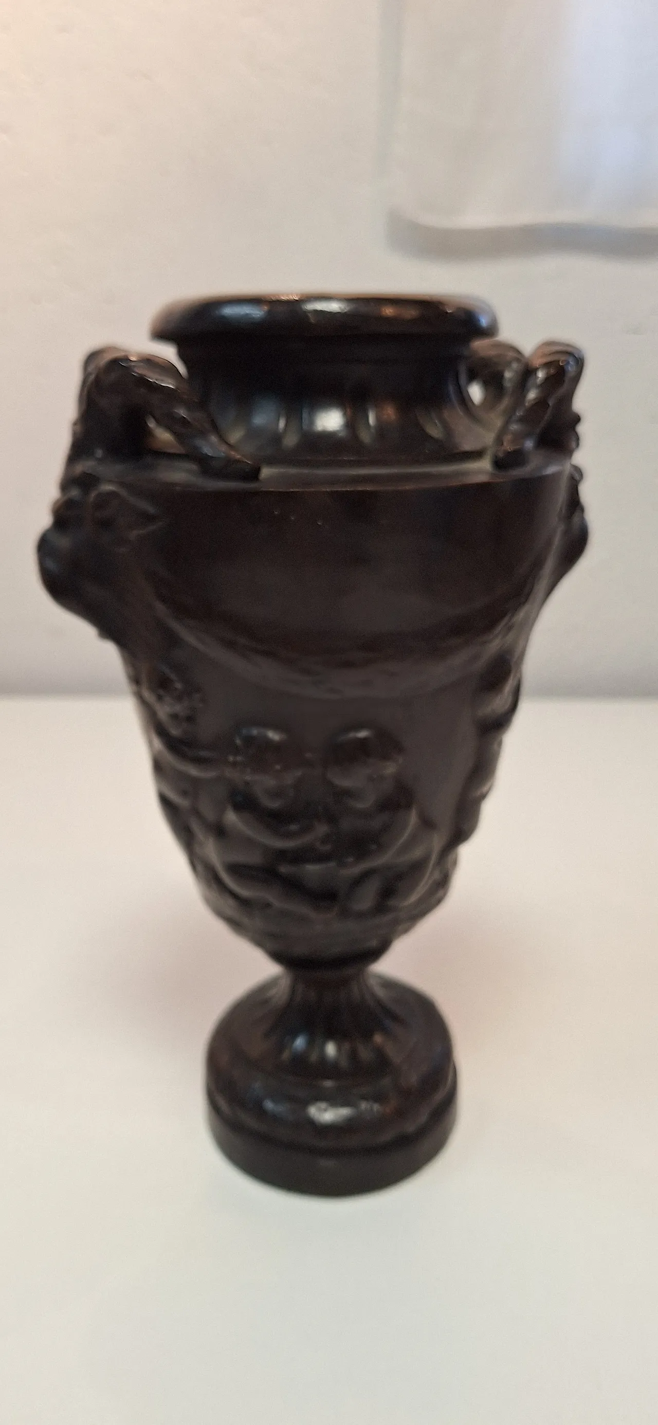 Vaso in terracotta patinata come bronzo stile Neoclassico, '800 9