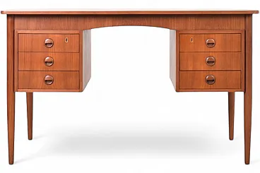 Scrivania Mid-Century in teak, Danimarca, anni '60.