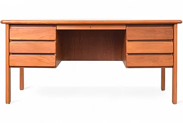 Scrivania Mid-Century in teak, Danimarca, anni '70.