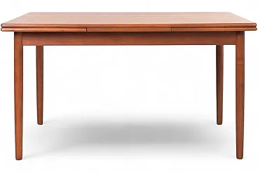 Tavolo da pranzo allungabile in teak di Rogenstrup Möbelfabrik, Danimarca, anni '60