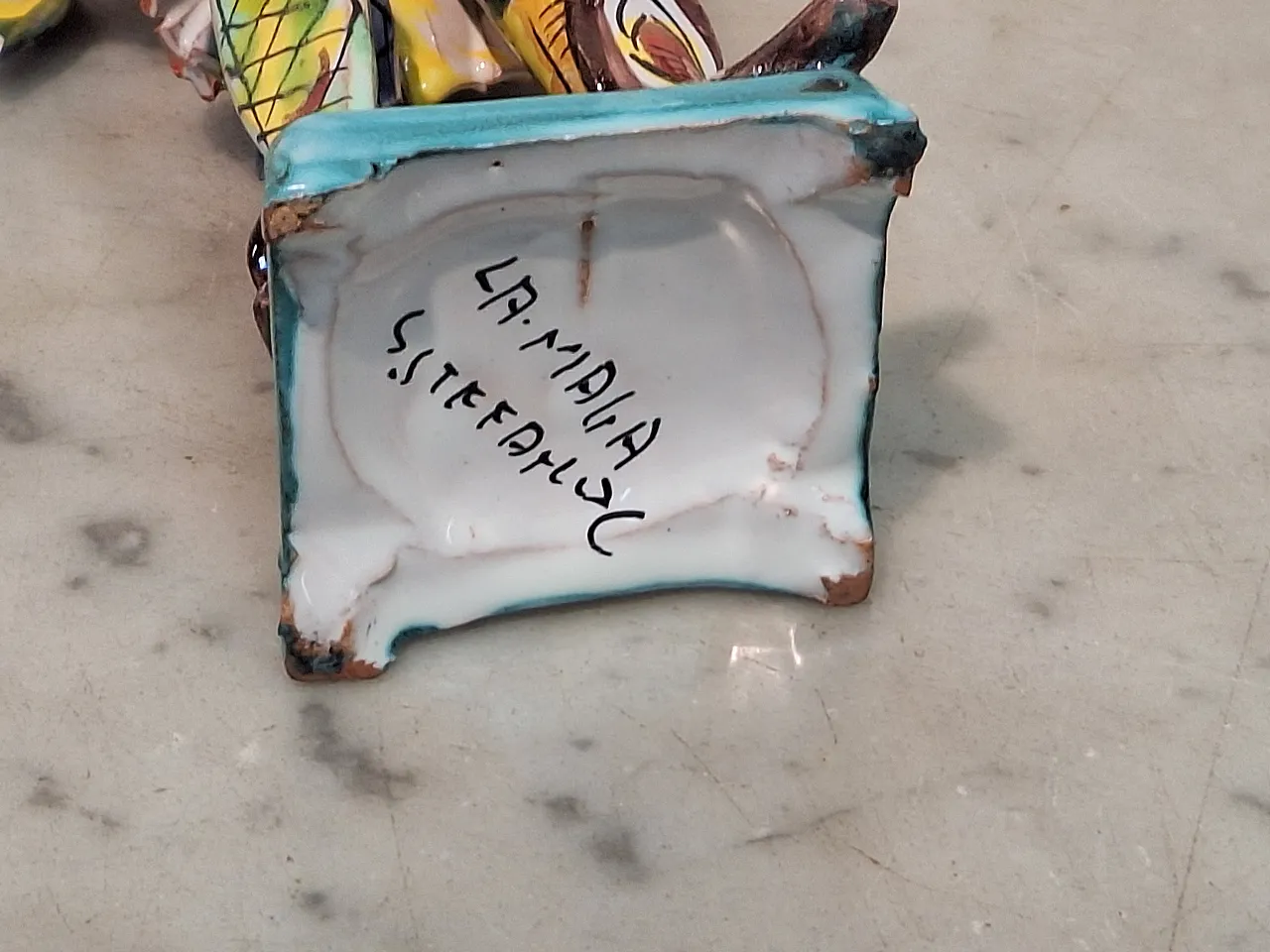 Coppia ceramiche S. Stefano di Camastra, anni '70 6