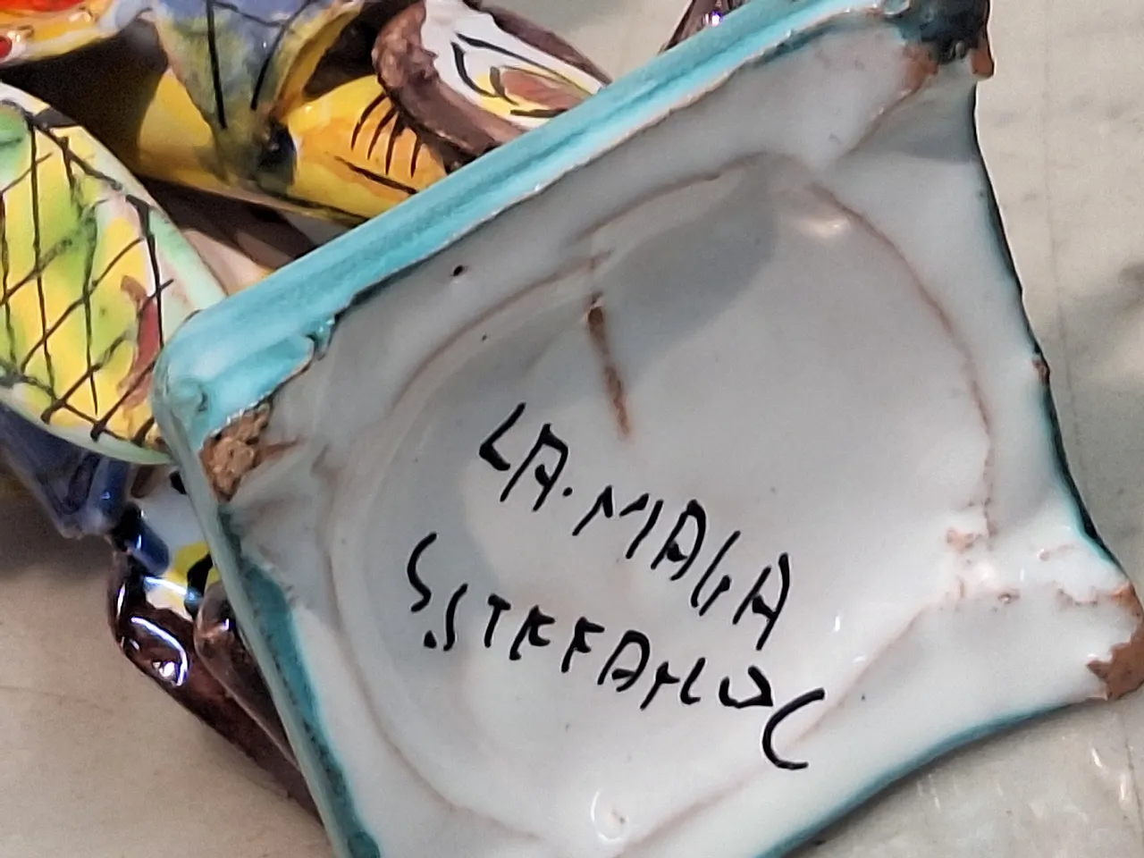 Coppia ceramiche S. Stefano di Camastra, anni '70 8