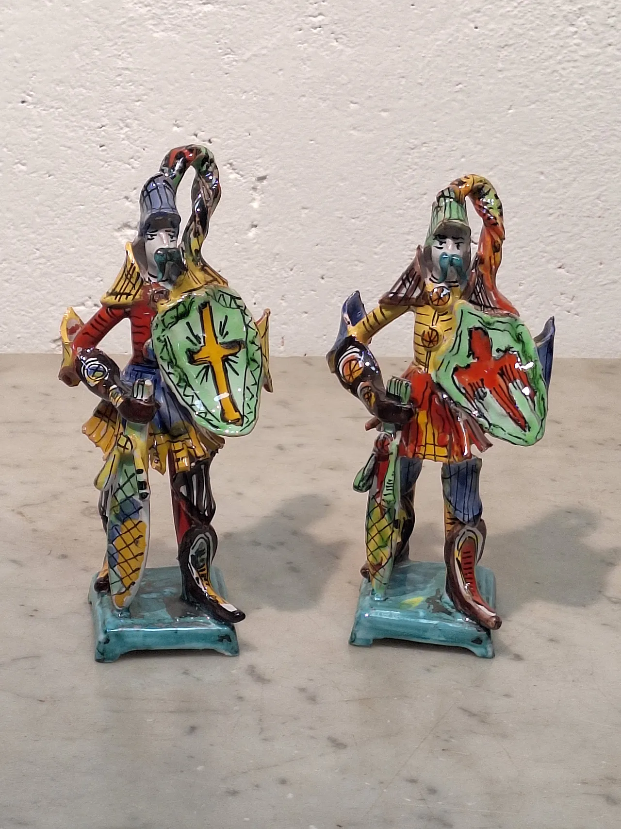 Coppia ceramiche S. Stefano di Camastra, anni '70 25