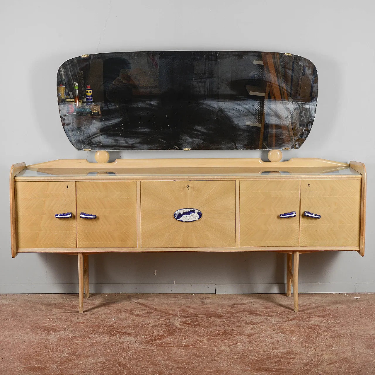 Credenza di Ico Parise per Ginori, anni '60 1