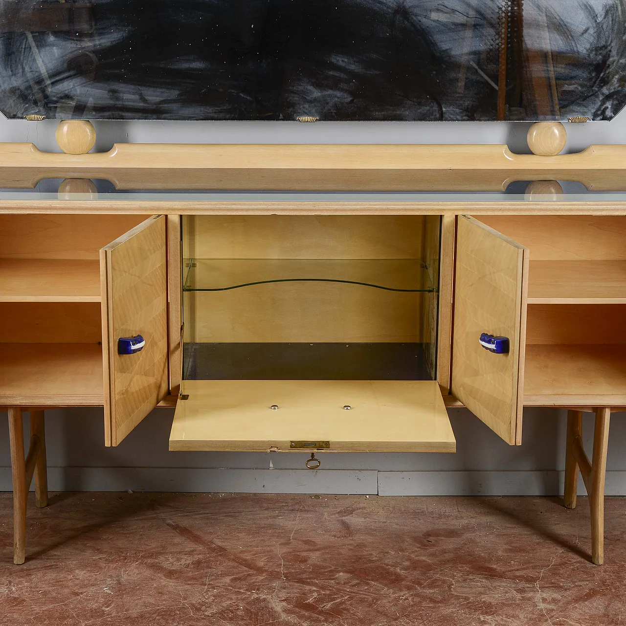 Credenza di Ico Parise per Ginori, anni '60 6