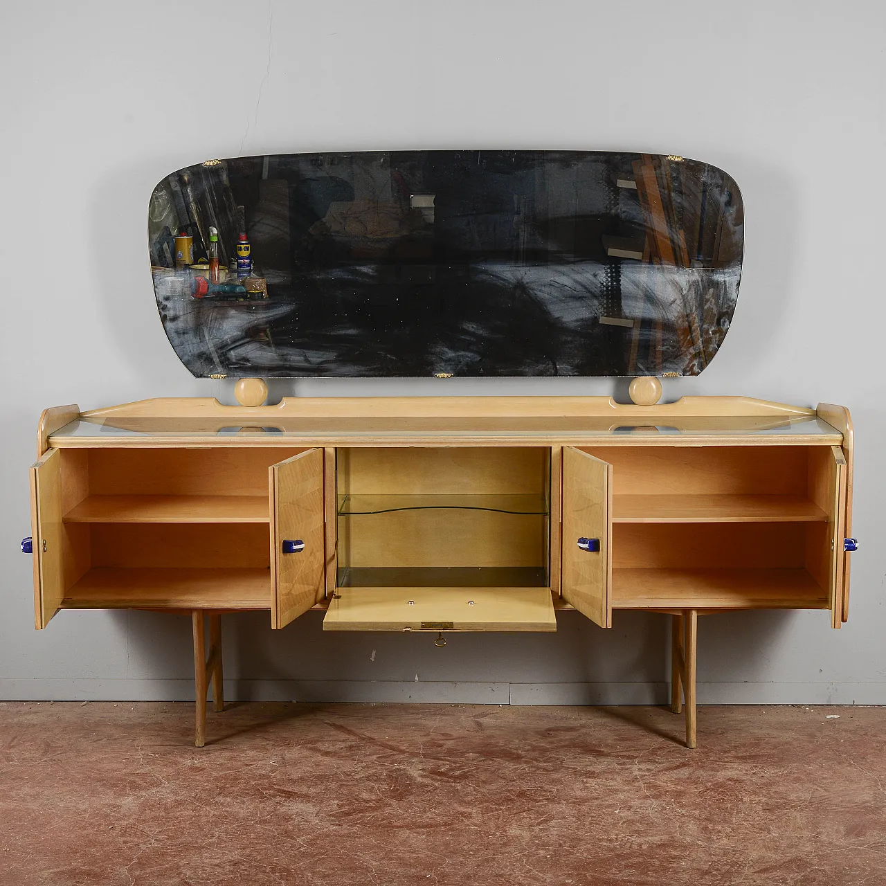 Credenza di Ico Parise per Ginori, anni '60 7
