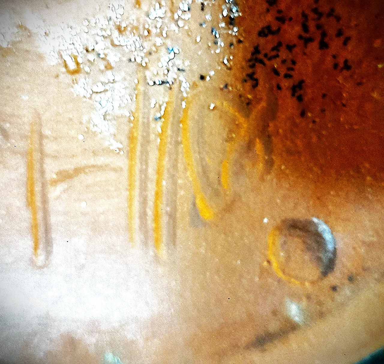 Vaso in terracotta smaltata verde interno nero, anni '70 23