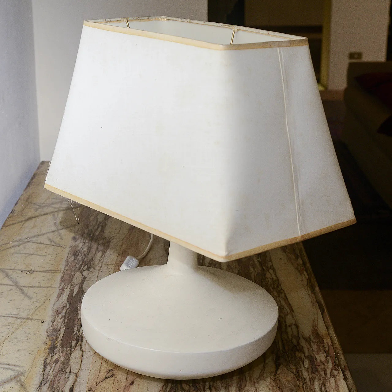 Lampada da tavolo in ceramica, anni '80 6